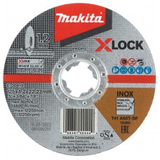 Makita metalo pjovimo diskas 125x1,2 mm X-LOCK